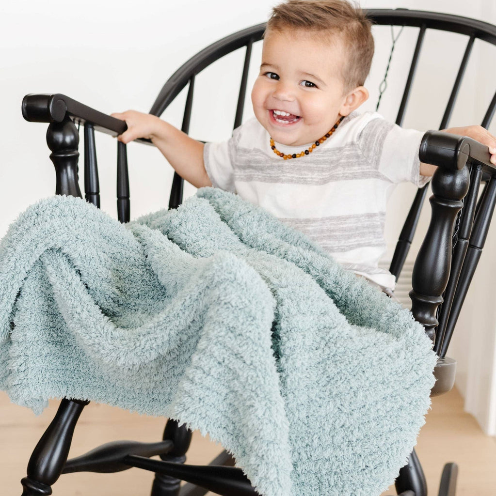 RIBBED BAMBONI® RECEIVING BLANKETS