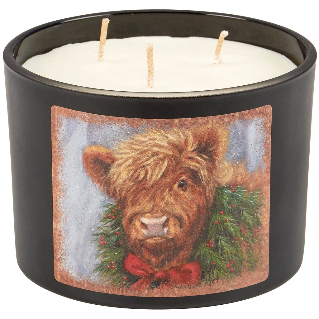 Christmas Highland Candle