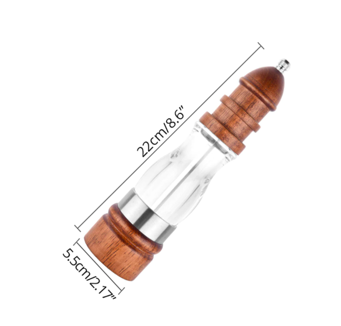 Wooden Salt and Pepper Grinder (1pcs)