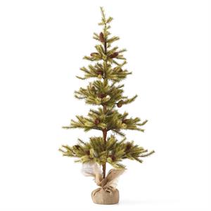 4 Foot Yellow & Green Needle Christmas Tree