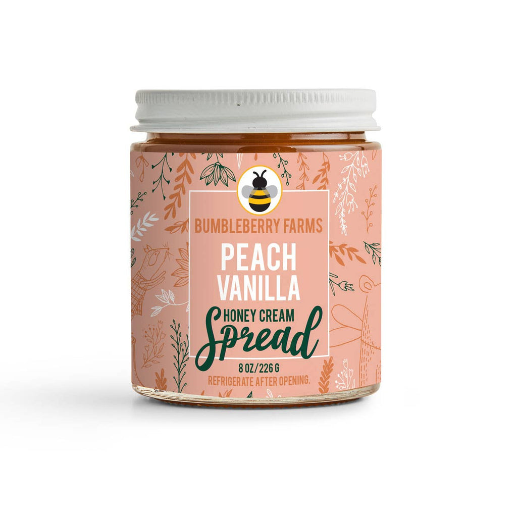 NEW! Peach Vanilla Honey Cream Spread