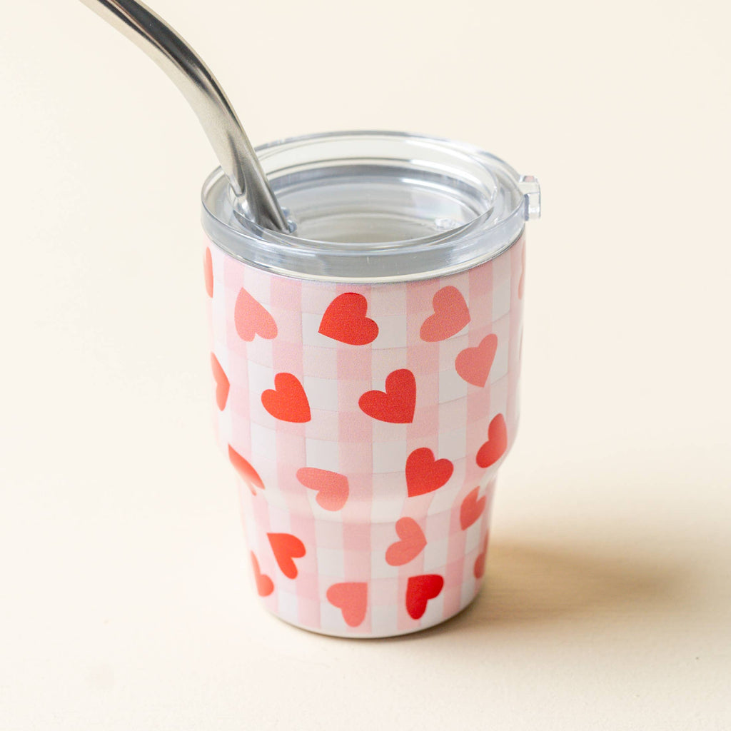 2 oz Tiny Tumbler-Charming Gingham