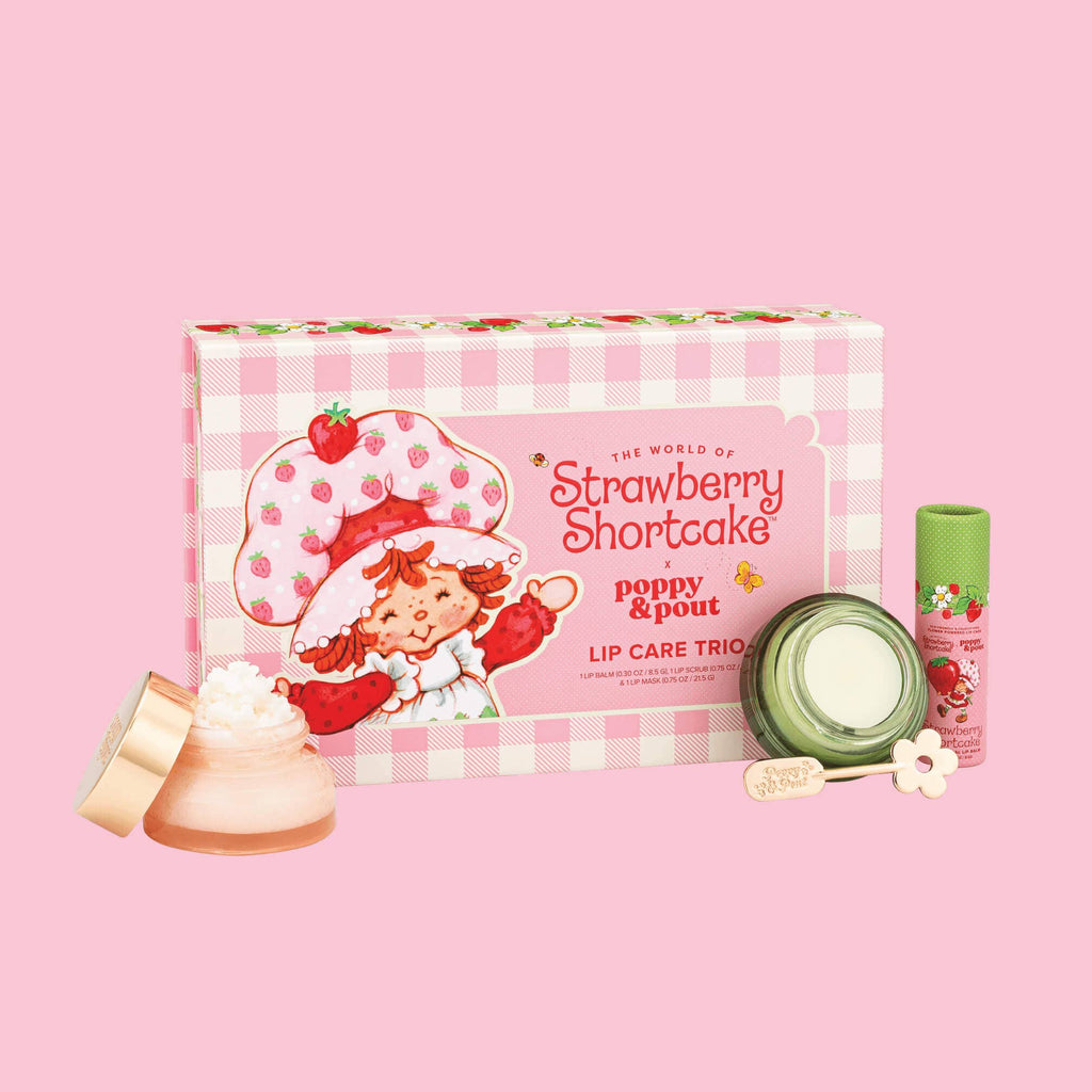 Limited Edition, Lip Care Trio, Strawberry Shortcake