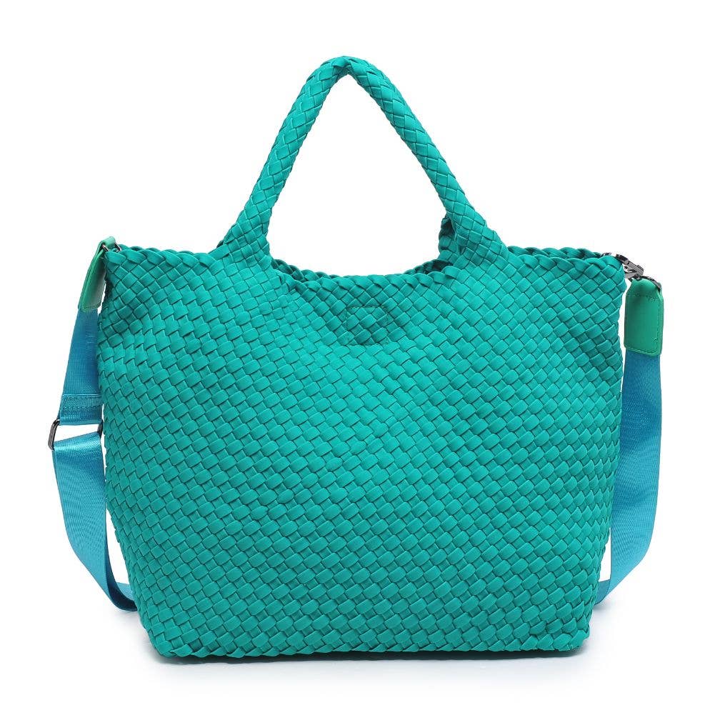 Sky's The Limit - Medium Woven Neoprene Tote