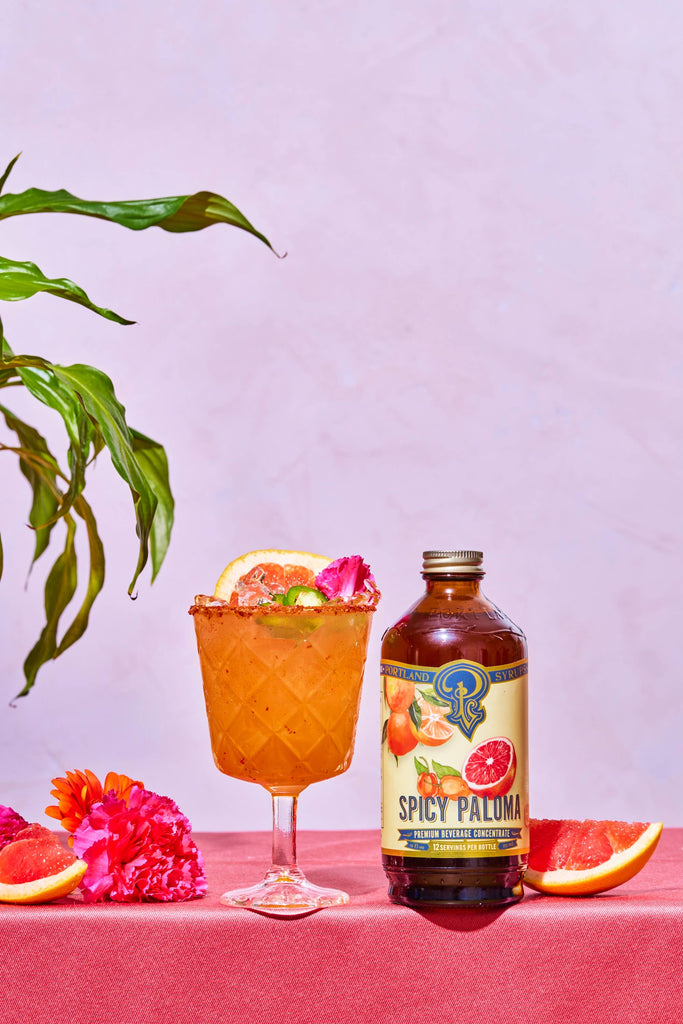 Spicy Paloma Syrup 12oz - cocktail / mocktail / Coffee / Tea