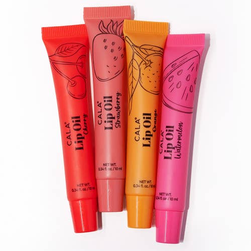 CALA Lip Fruity Smoothies Lip Oils (Pack of 4)