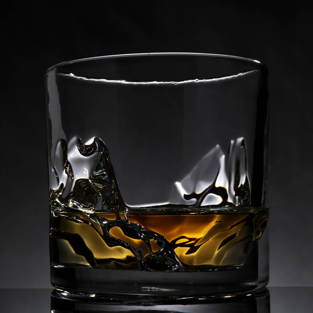 Grand Canyon - 2-Piece Crystal Bourbon Whiskey Glass Set