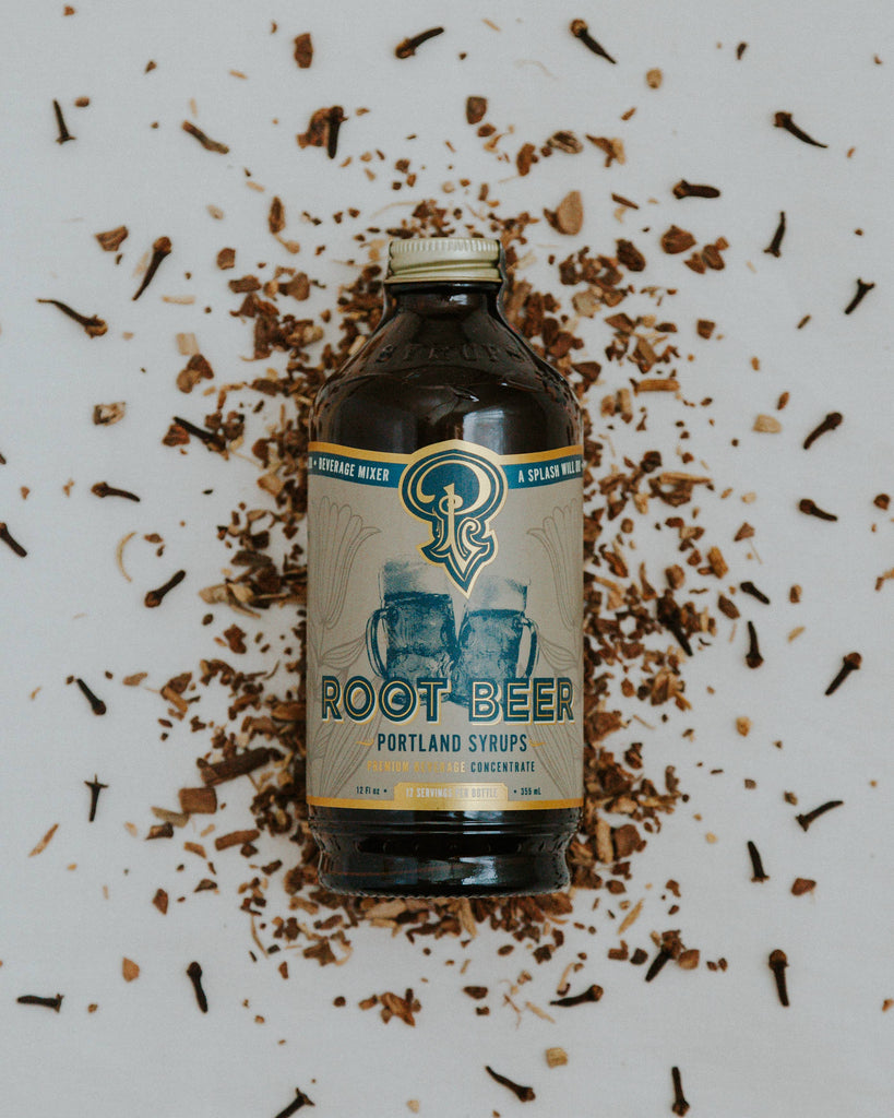 Root Beer Syrup 12oz - cocktail / mocktail beverage mixer