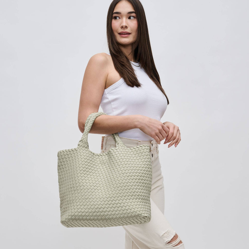 Sky's The Limit - Medium Woven Neoprene Tote