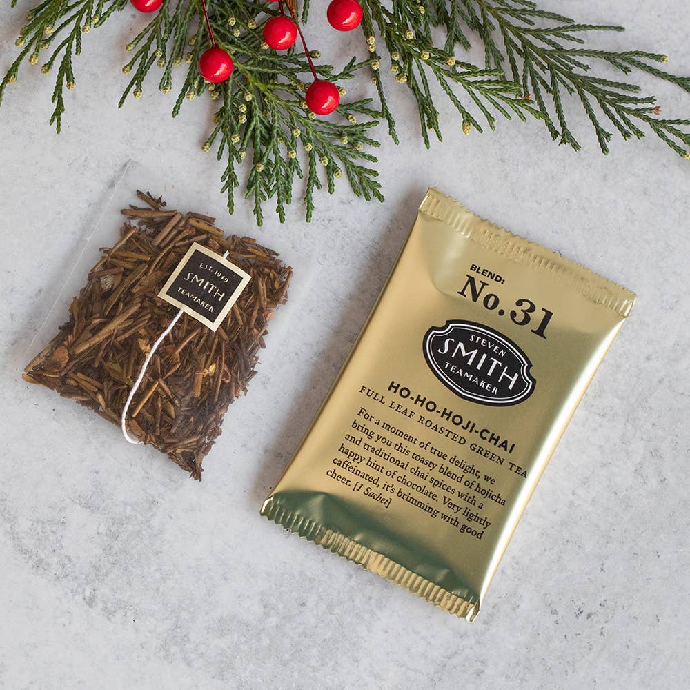 Ho-Ho-Hoji-Chai - Holiday Seasonal GreenTea