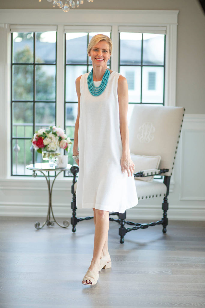 Alma Linen Dress