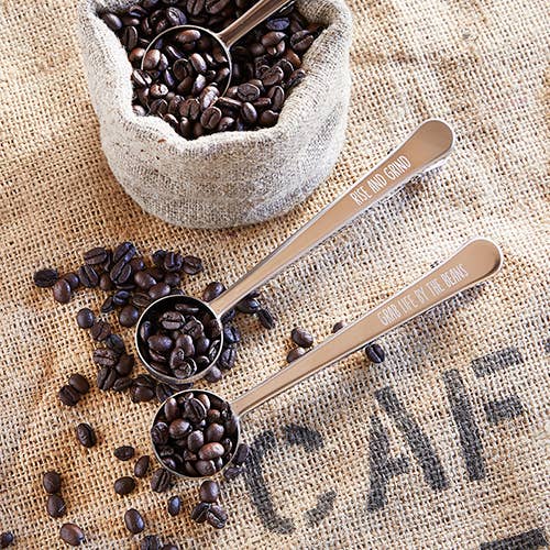 Coffee Clip/Scoop - Grab Life by the Beans