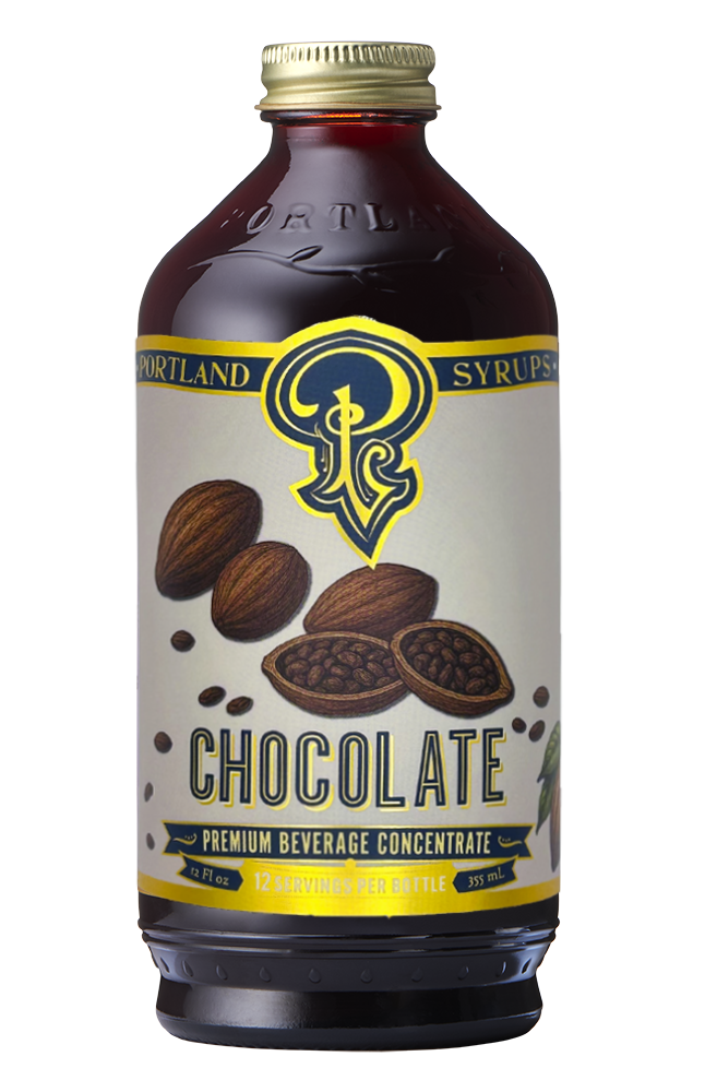 Chocolate Syrup 12oz - cocktail / mocktail / Coffee / Tea