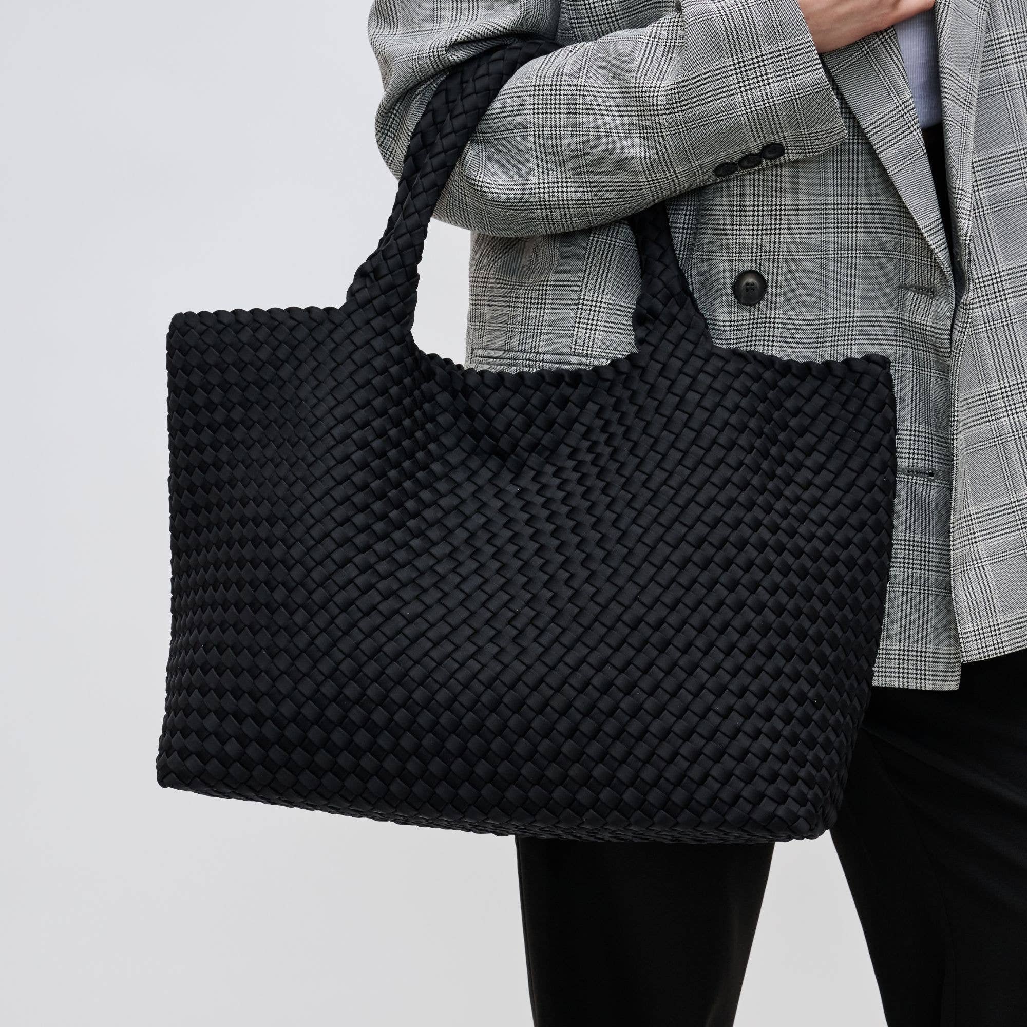 Sky's The Limit - Large Woven Neoprene Tote – Hallstrom Home