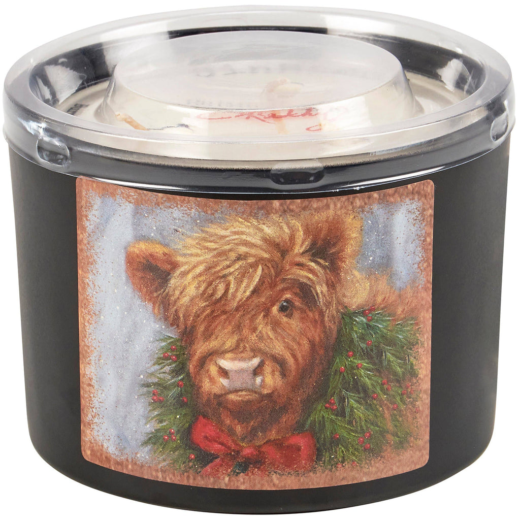 Christmas Highland Candle