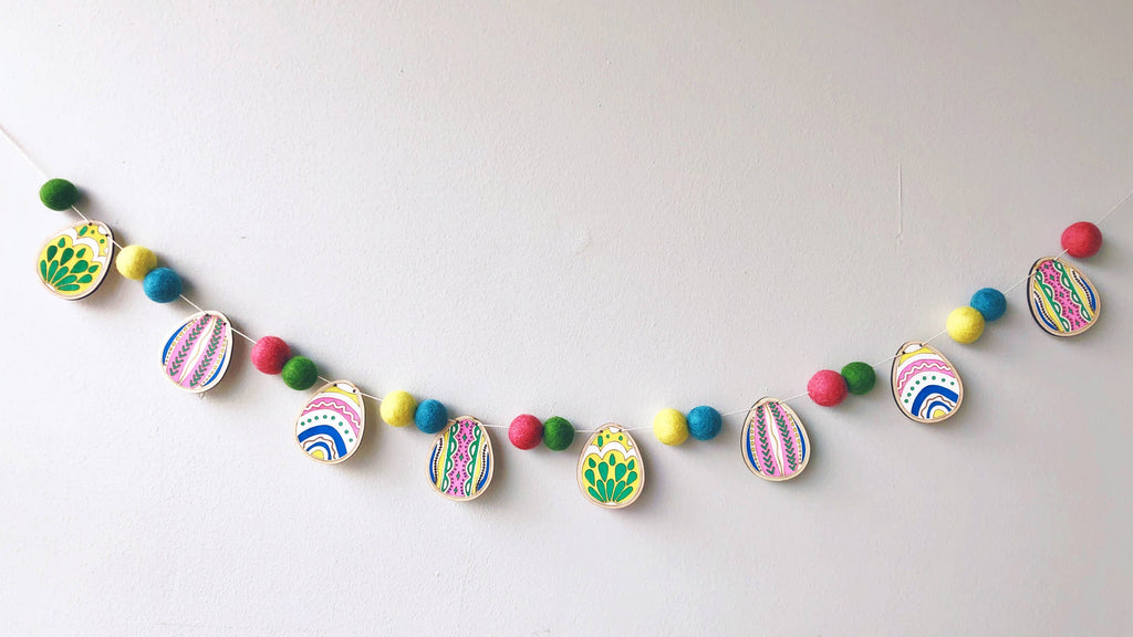 DIY Craft Kit - Easter Egg Garland