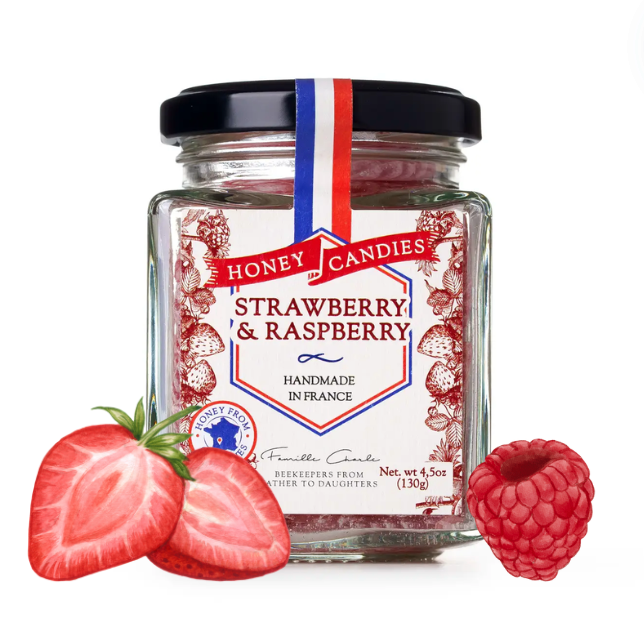 Honey Candies Strawberry & Raspberry (130g)