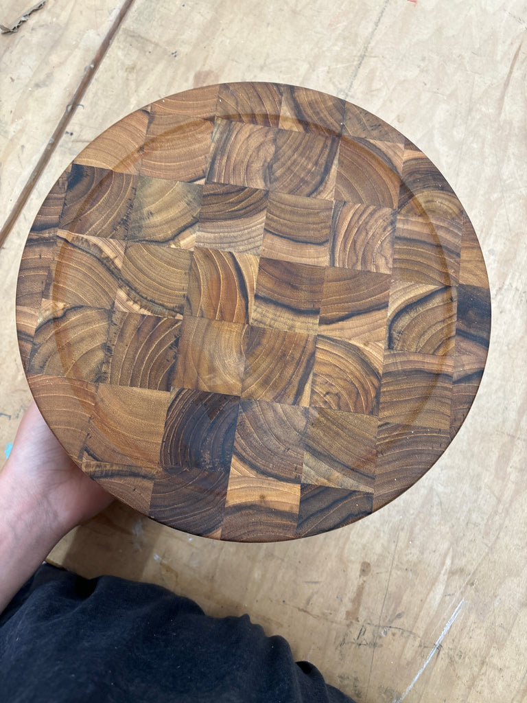 Wood Bold Salad Bowl Medium