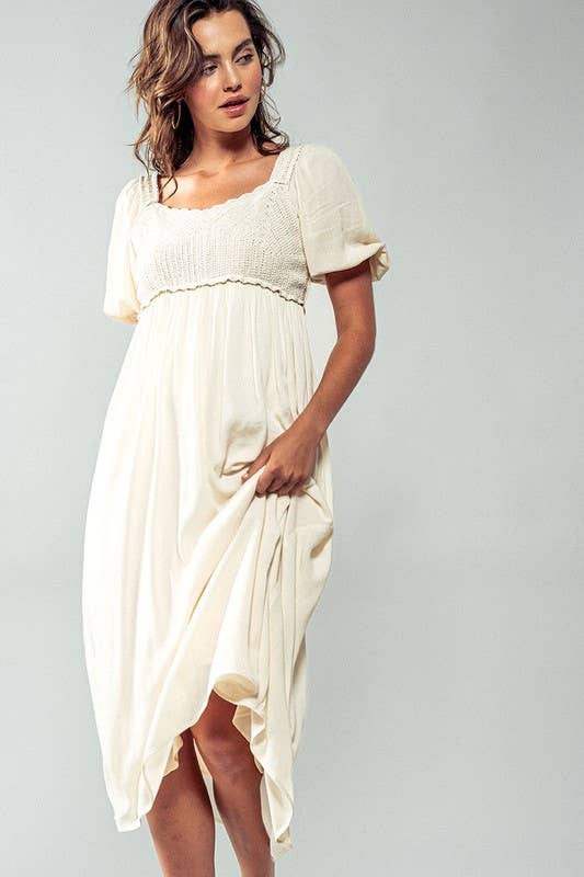 TIMELESS ROMANTIC MIDI DRESS