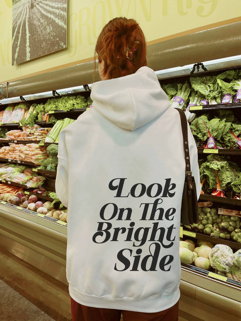 BRIGHT SIDE HOODED SWEATSHIRT