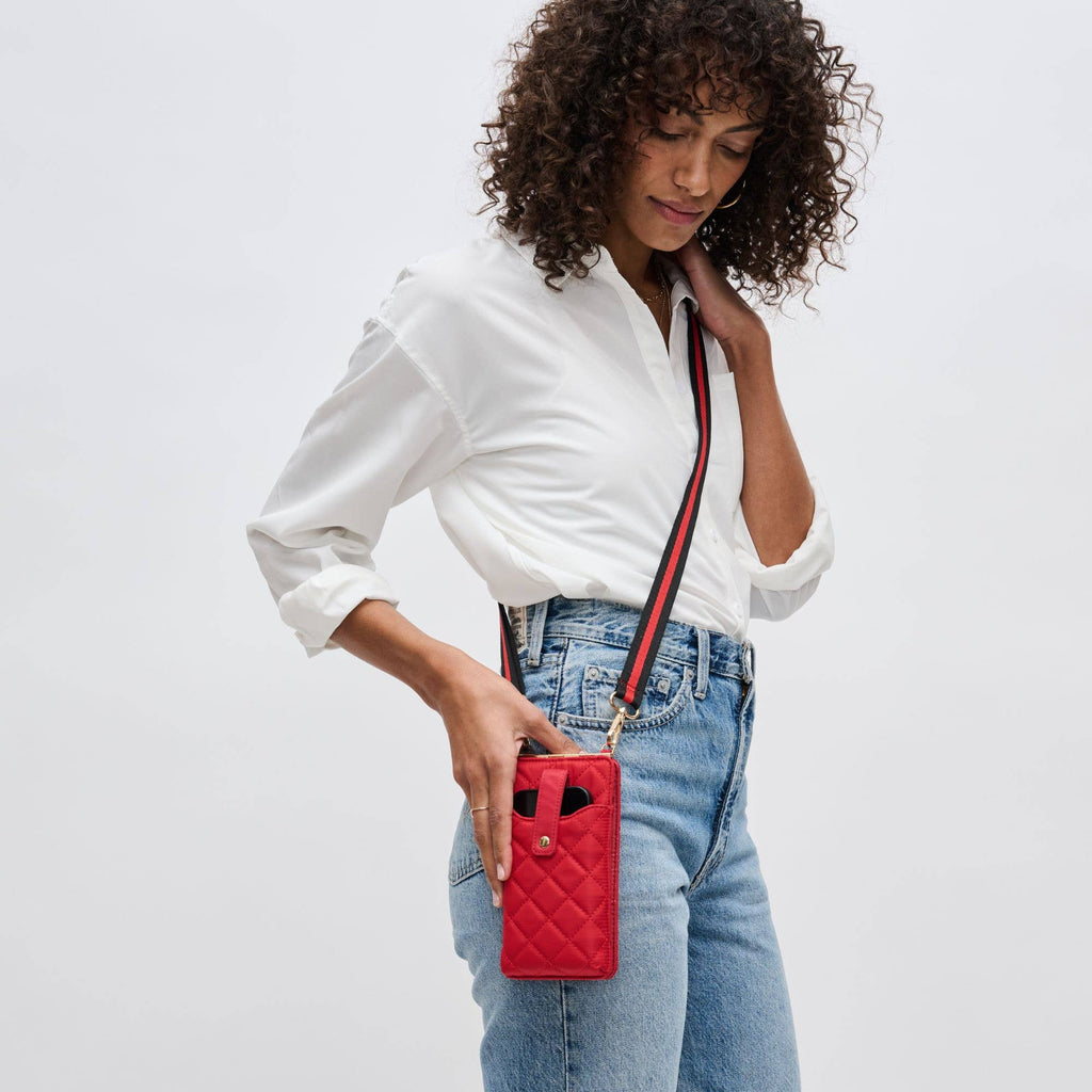 Duality - Quilted Cell Phone Crossbody