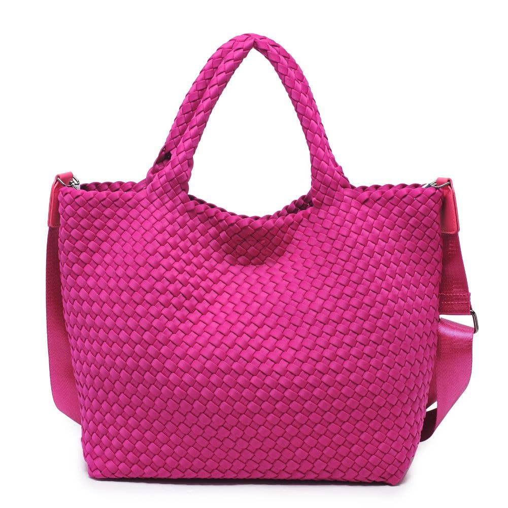 Sky's The Limit - Medium Woven Neoprene Tote