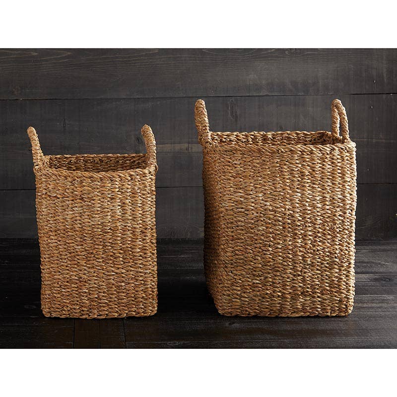 Seagrass Basket Set - Plant Tub with Handles