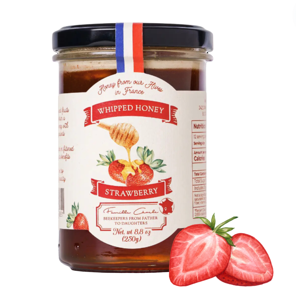 Whipped Honey - Strawberry (250g)