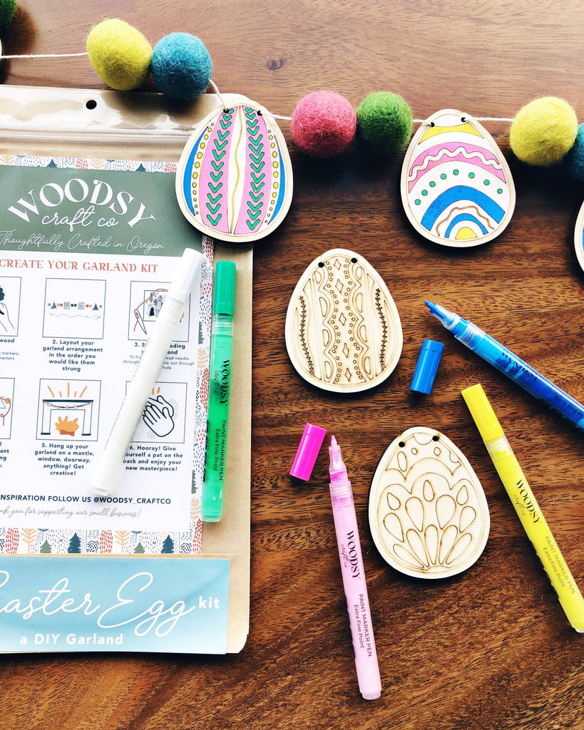 DIY Craft Kit - Easter Egg Garland