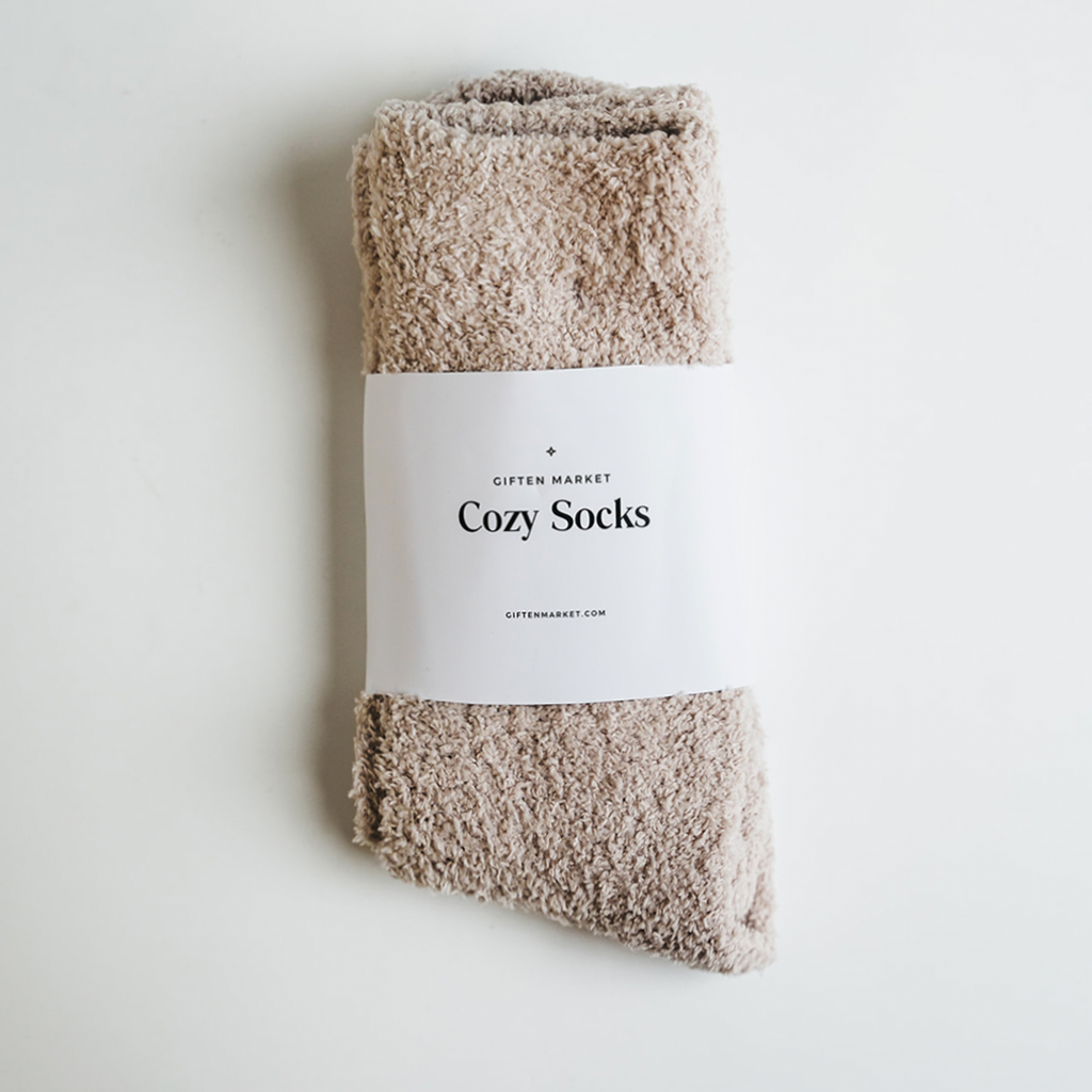 Cozy Cloud Socks - Ivory - Warm & Soft - Winter Gift