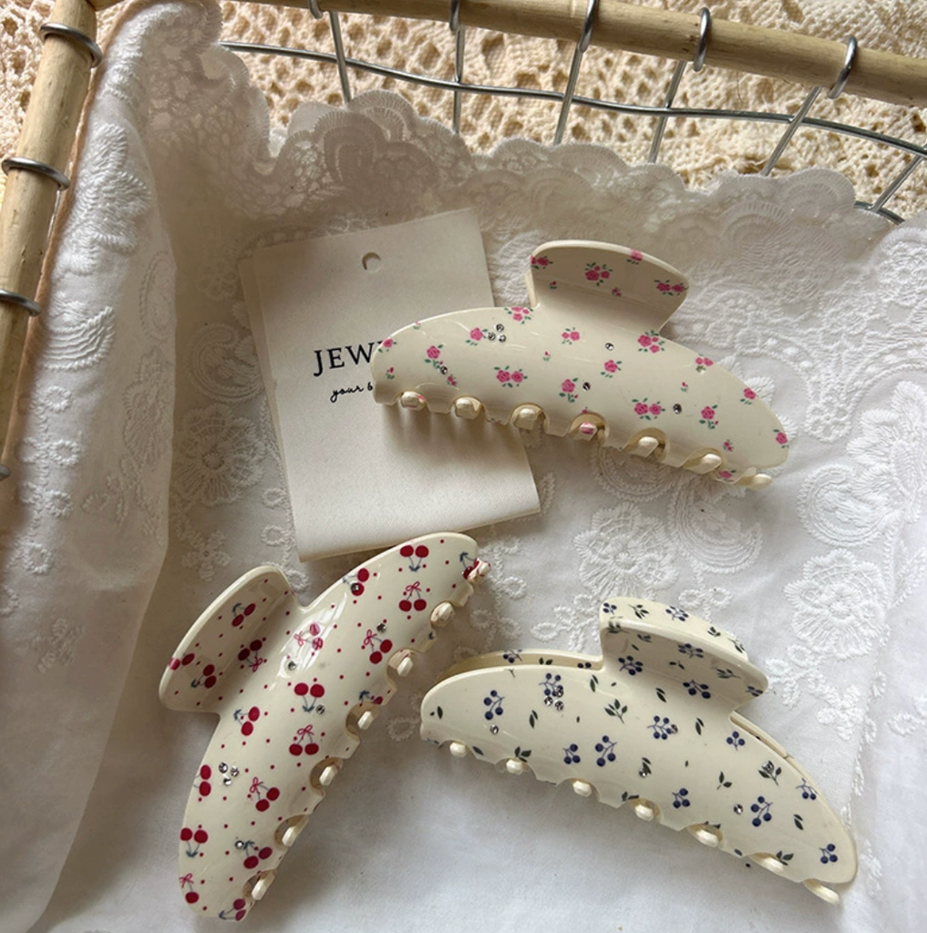 Romantic Flower Vintage Hair Clips (AVINTA)