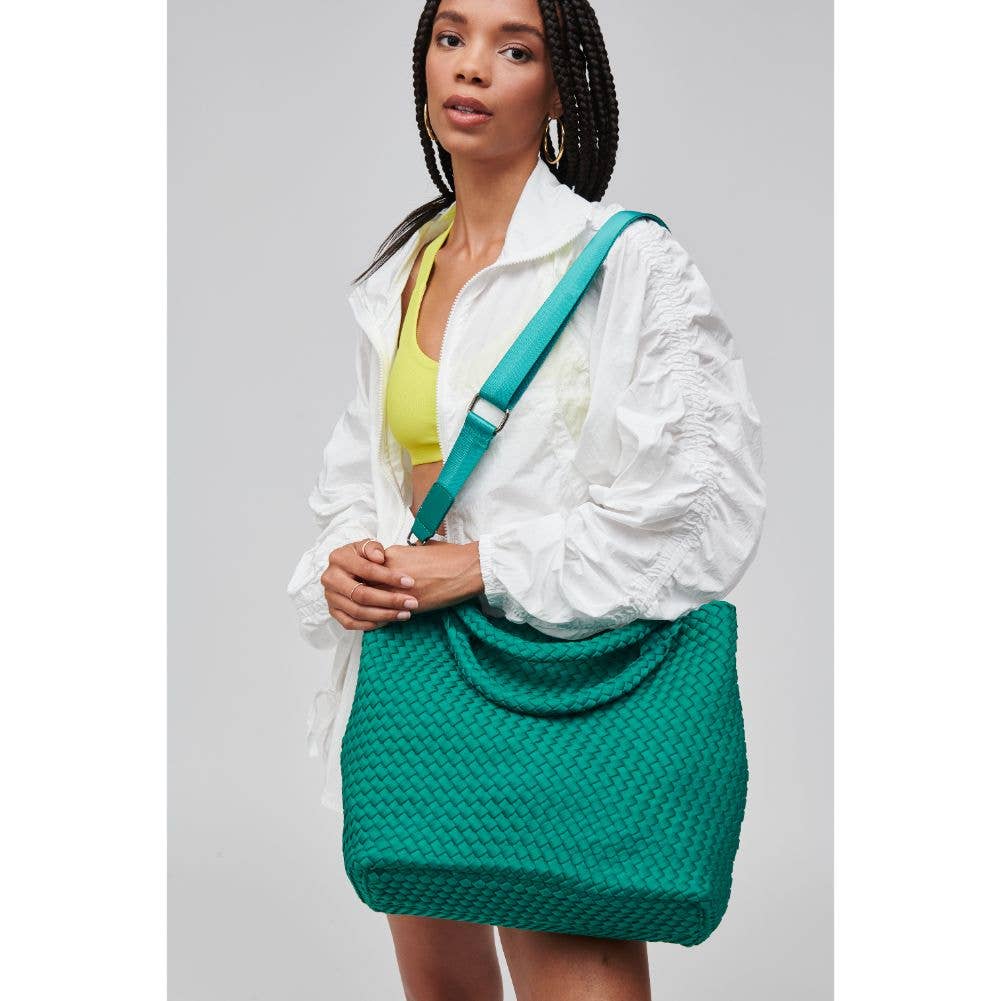 Sky's The Limit - Medium Woven Neoprene Tote