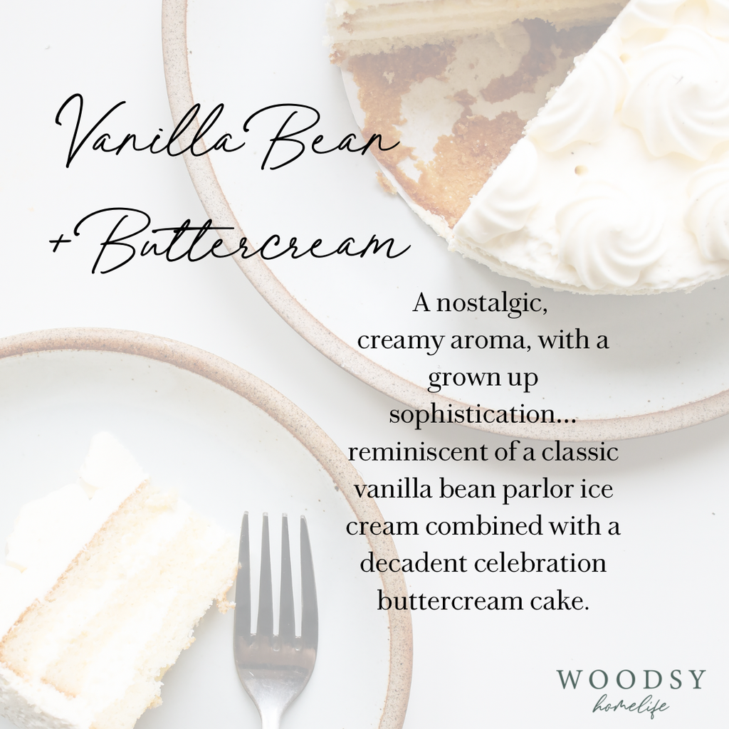 Vanilla Bean & Buttercream-Solid Brass 14oz Pure Soy Candle