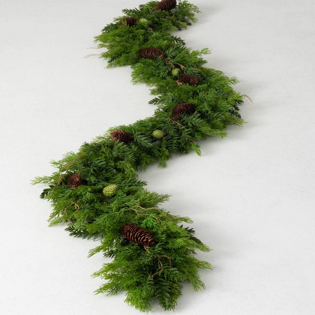 CEDAR/HEMLOCK GARLAND