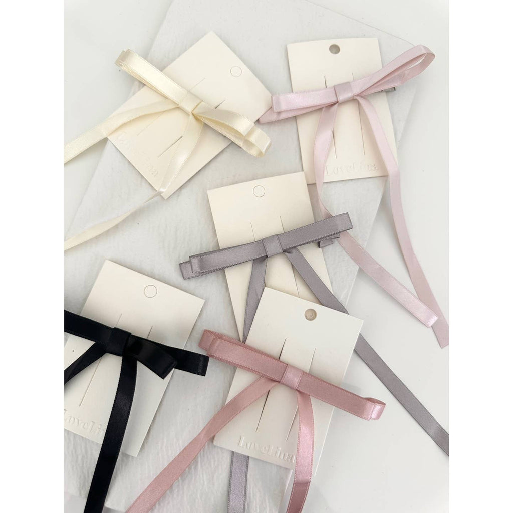 Tassel Bowknot Hair Clip