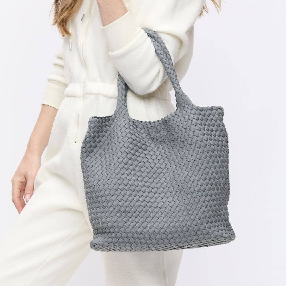 Sky's The Limit - Medium Woven Neoprene Tote