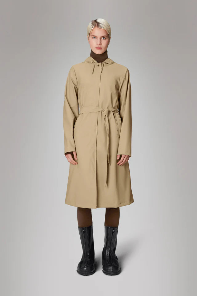 A-Line Longer W Jacket Sand Rains