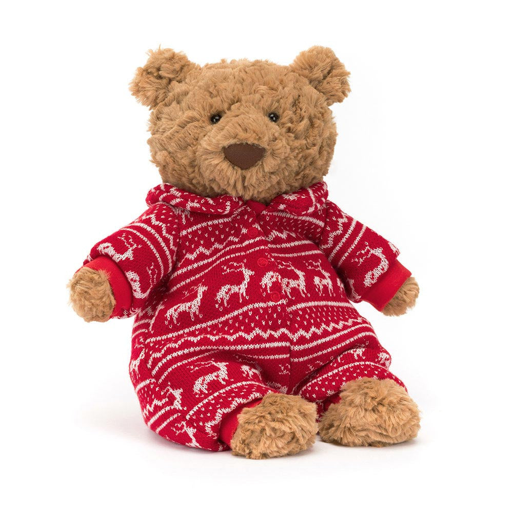 Bartholomew Bear Winter Pyjamas