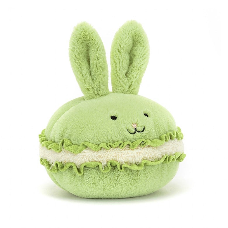 Dainty Dessert Bunny Macaron Stuffed Animal