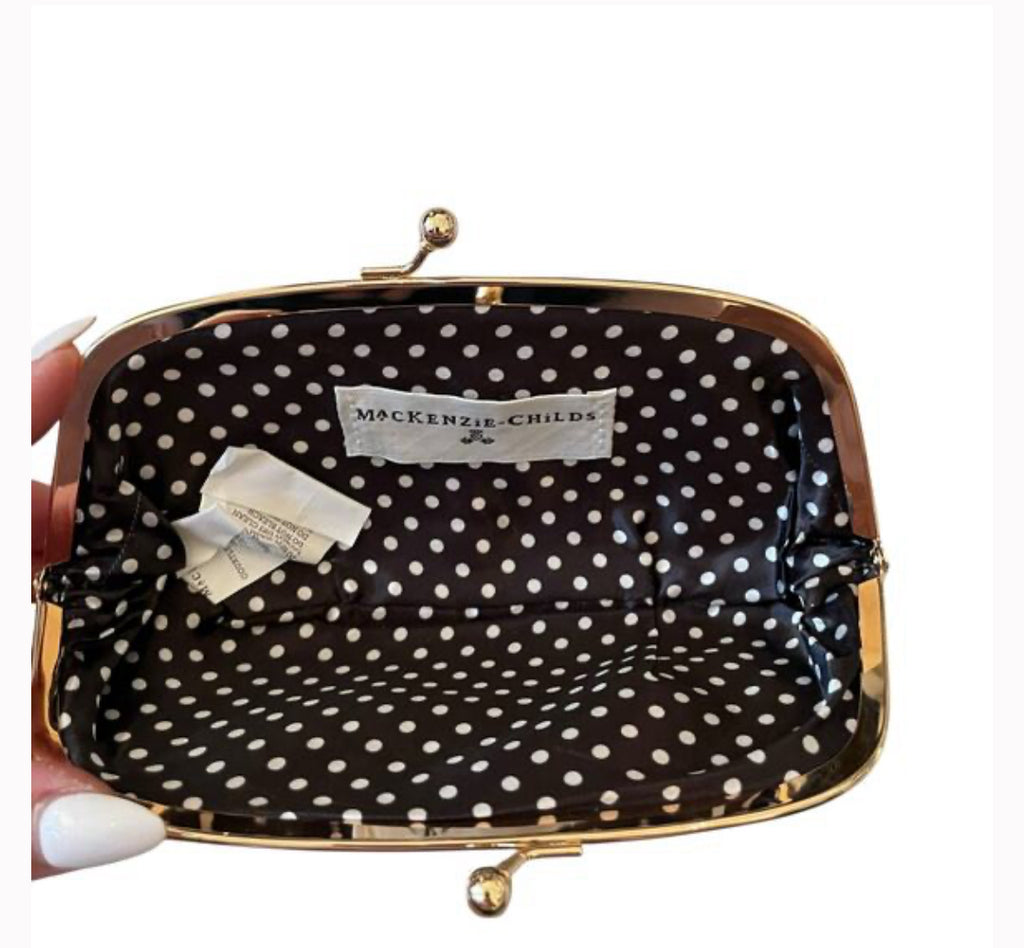 Mackenzie-Childs Courtly Check Eyeglasses Case