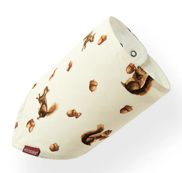 Chipmunk Luxe Stretch Kerchief Bib