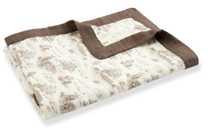 Country Toile Bamboo Big Lovey