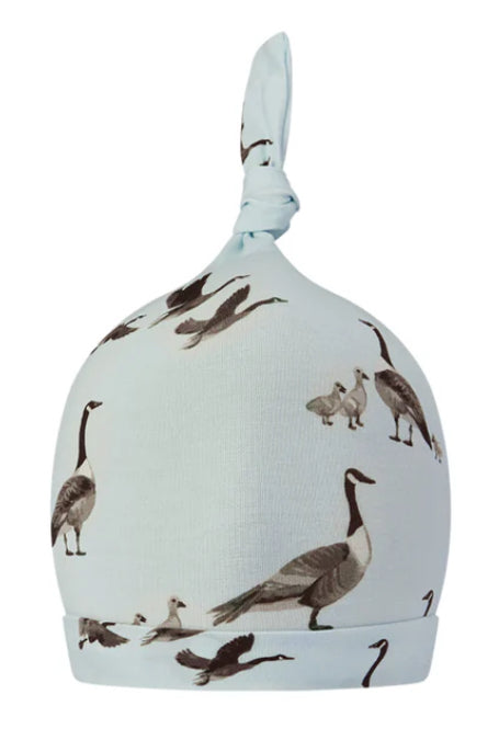 Goose Luxe Stretch Knotted Beanie Hat