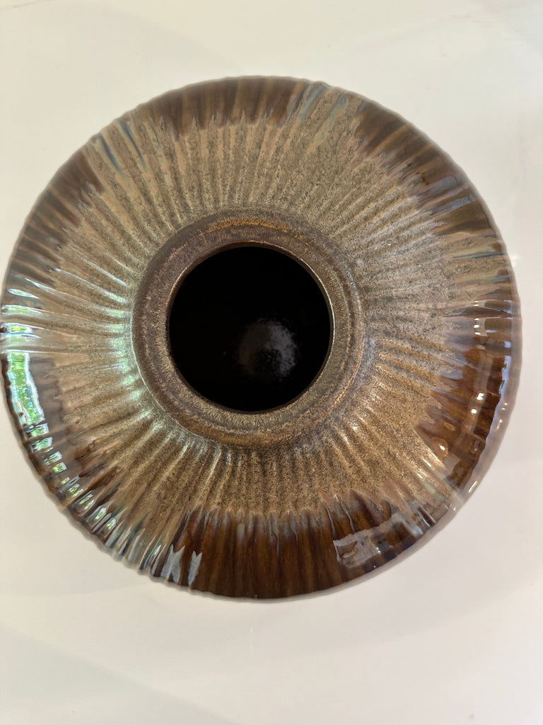 Vintage Brown Vase