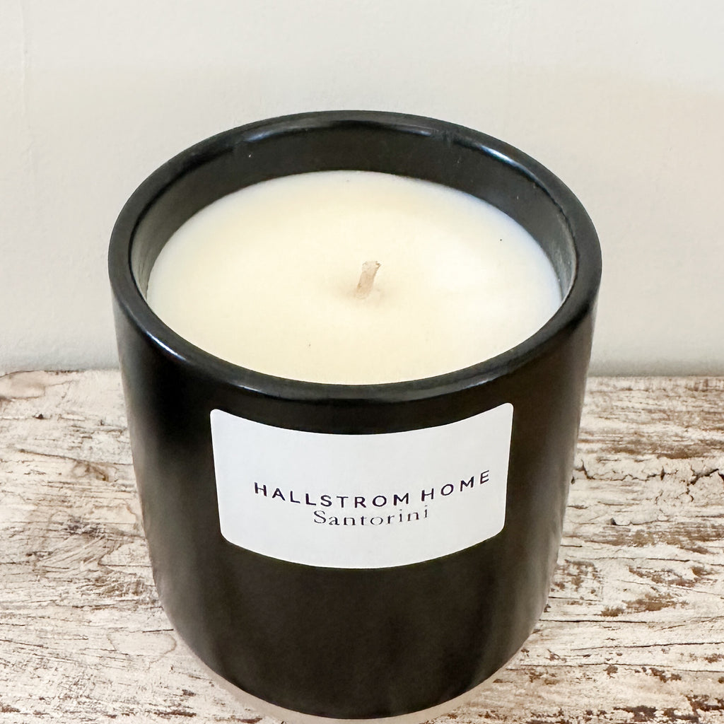 Hallstrom home Santorini candle