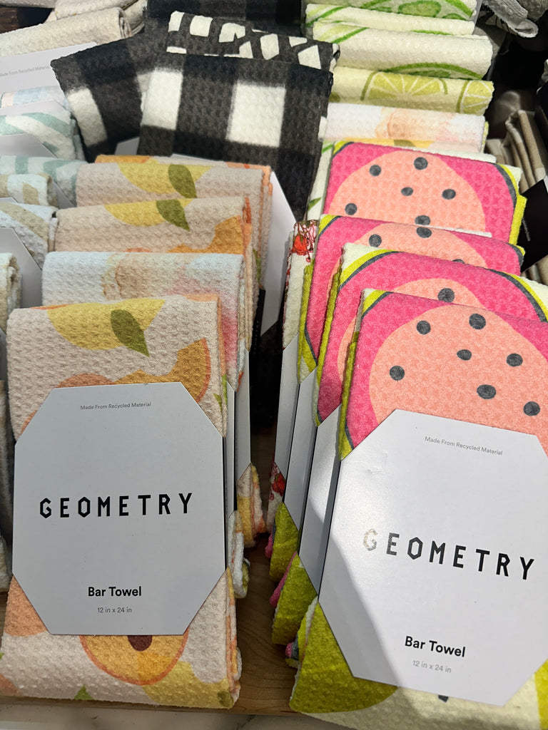 Geometry Bar Towel