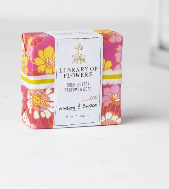 Library of Flowers Shea Butter Perfumed Soap