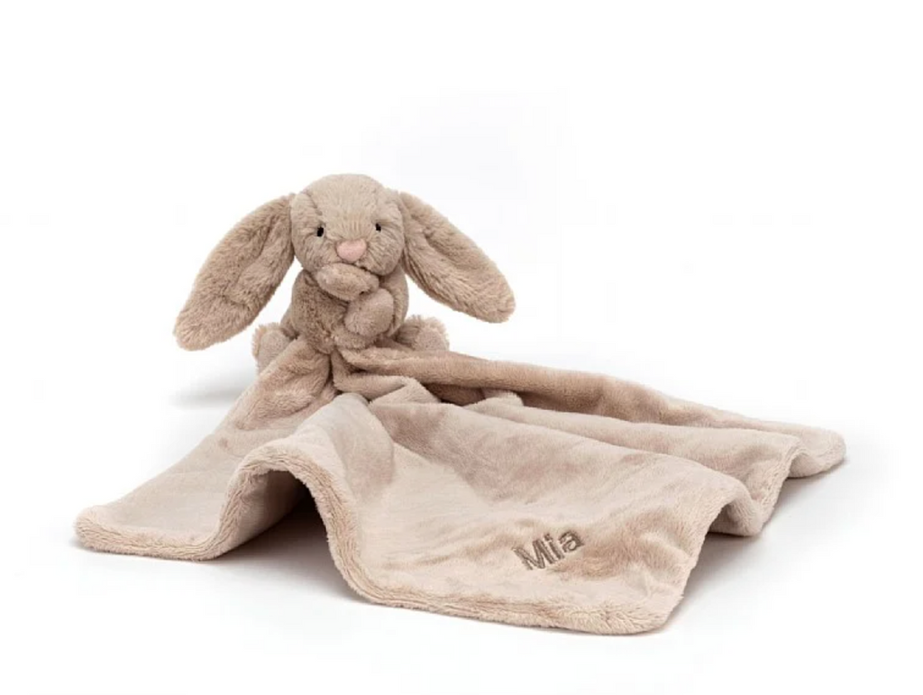 Bashful Beige Bunny Soother jellycat