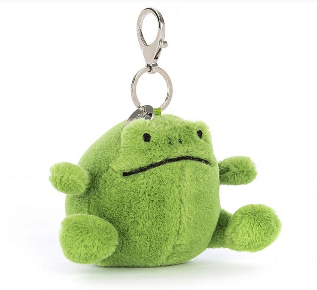 Ricky Rain Frog Bag Charm Jellycat key chain
