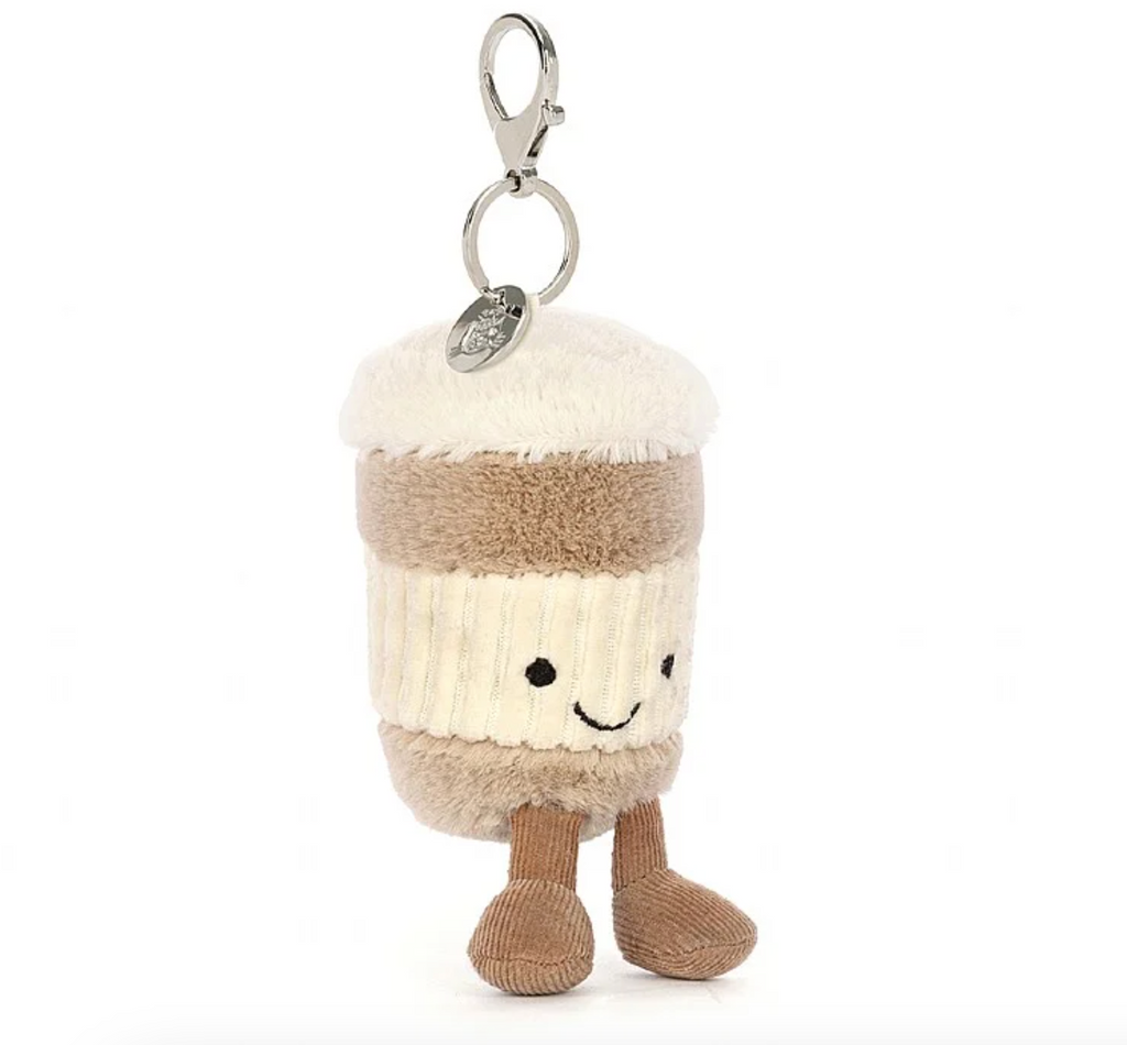 Amuseable Coffee-To-Go Bag Charm jellycat